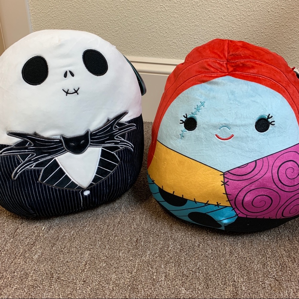 NWT Jack and Sally 12-14" NBC Squishmallow